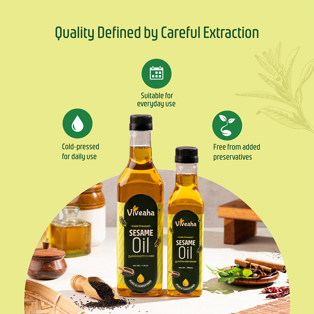 Groundnut Oil & Sesame Oil